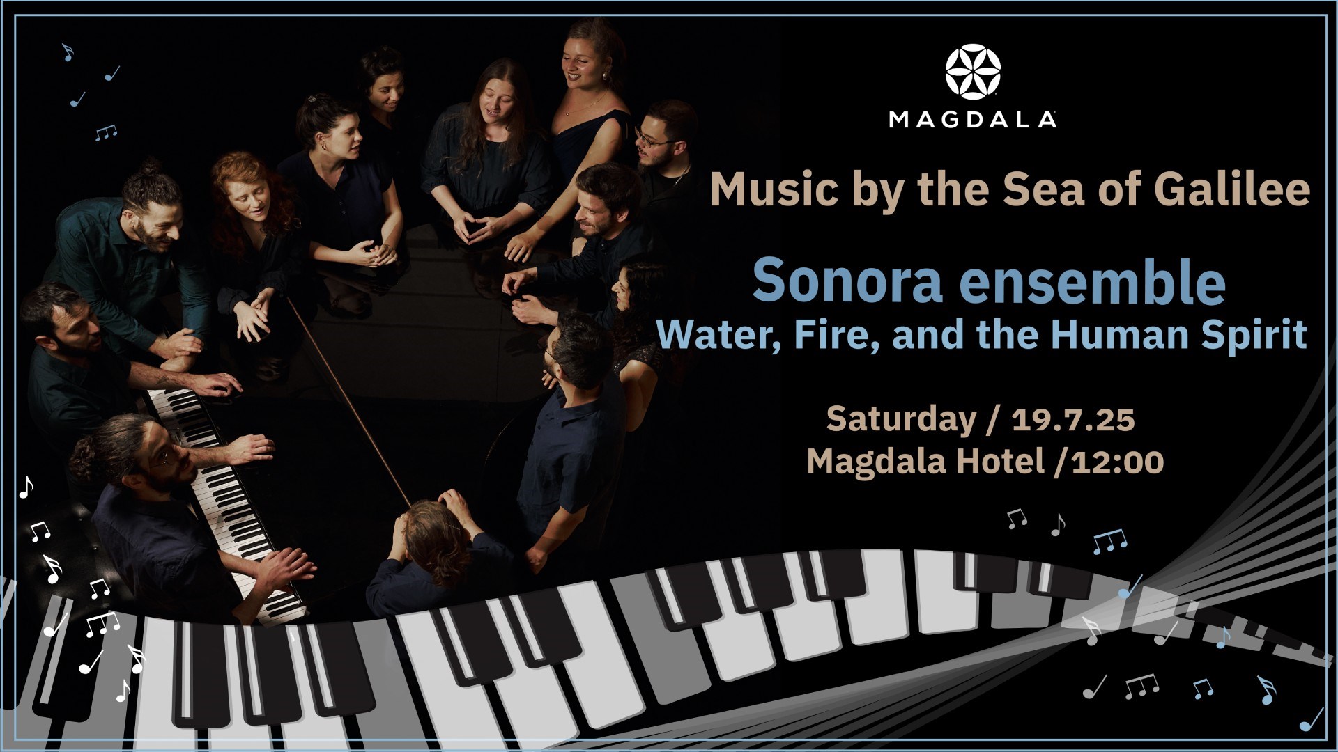 water fire and the human spirit - Sea of Galilee C